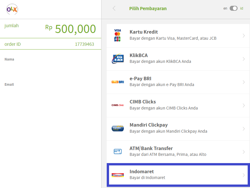 cara refresh iklan olx Indomaret Pusat Bantuan